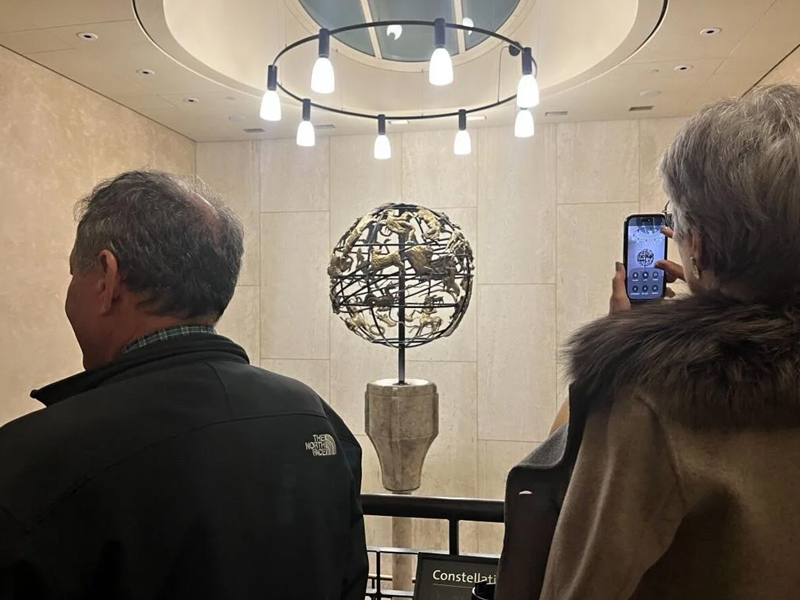 A New Celestial Globe Spins Ancient Constellations into View at Griffith Observatory Gallery 3